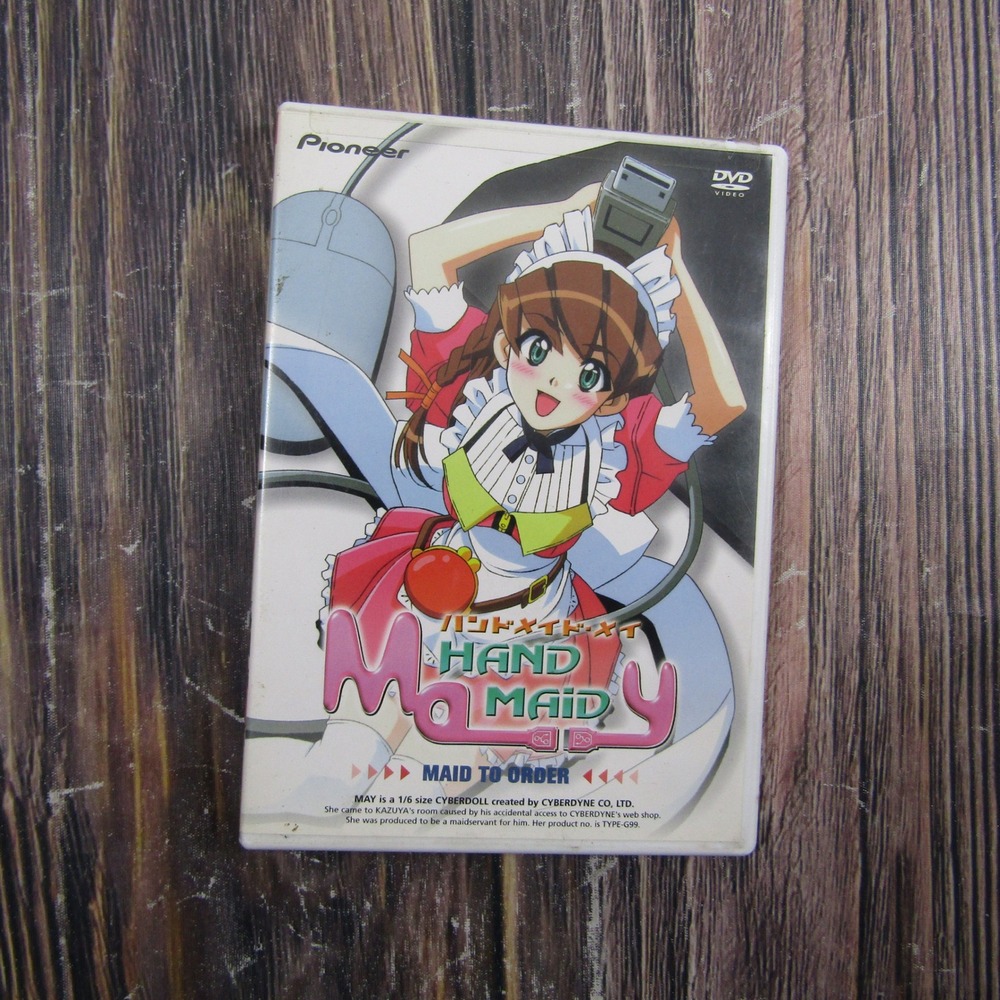 Pioneer Hand Maid May DVD Unisex OS White Maid to Order Anime Vol 1 Episodes 1-4